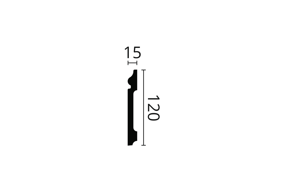 ПЛИНТУС FO1 WALLSTYL