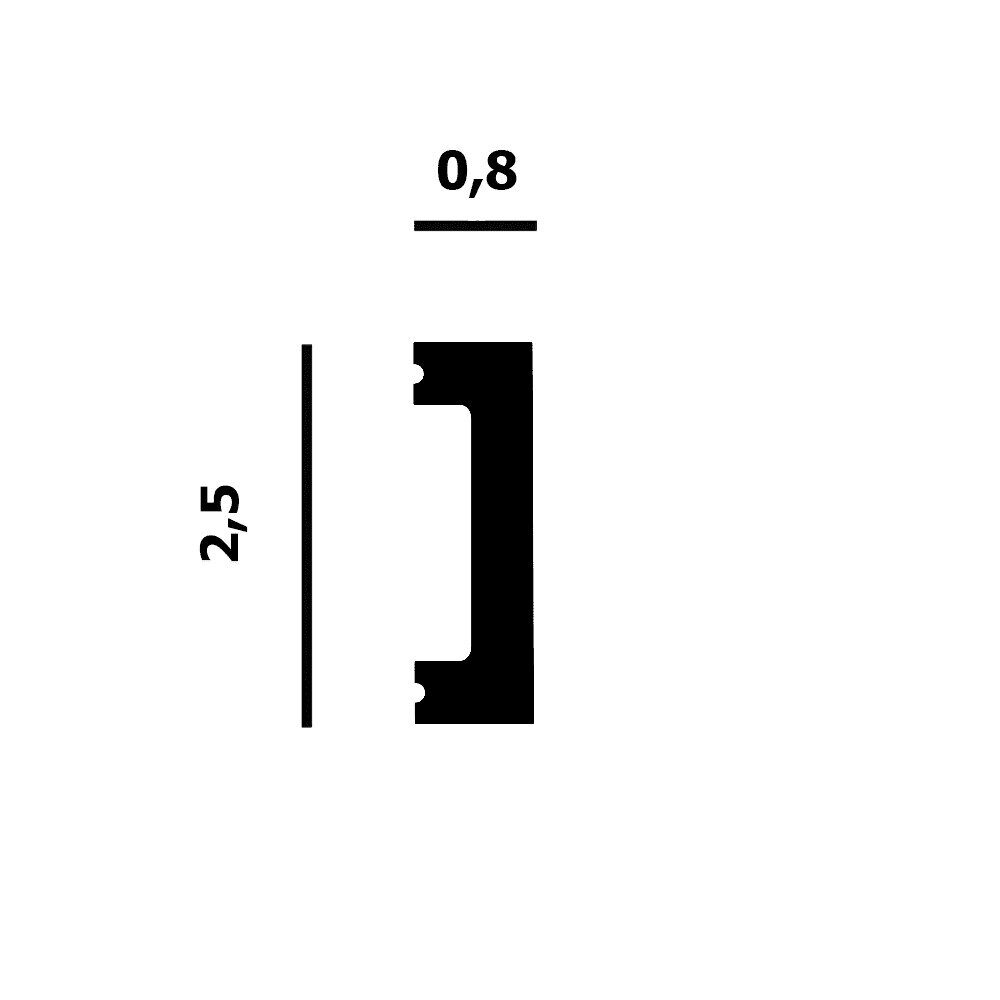 Молдинг P154