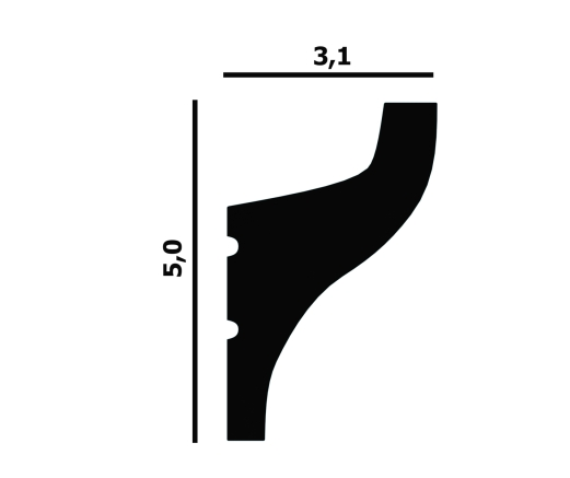 Карниз P95