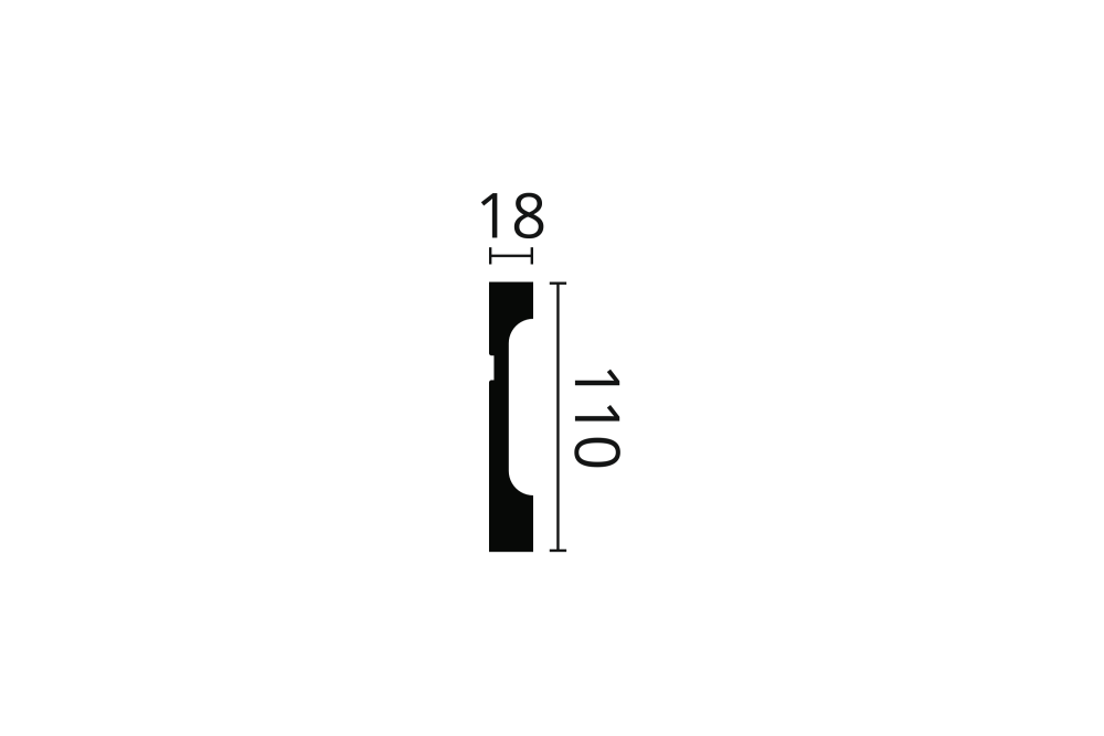 ПЛИНТУС FD11 WALLSTYL