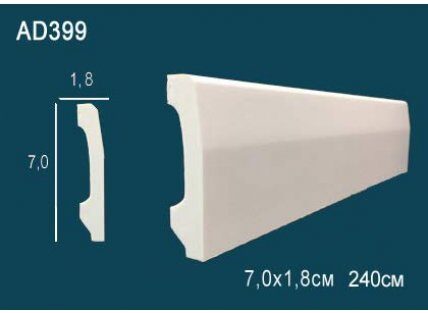 Молдинг гладкий AD399
