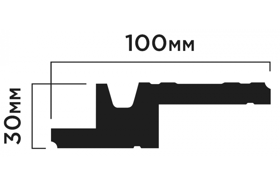 Карниз A100V1