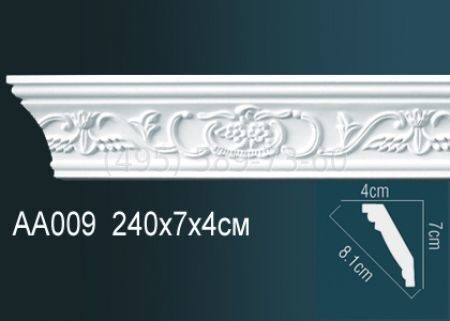 Карниз с рисунком AA009