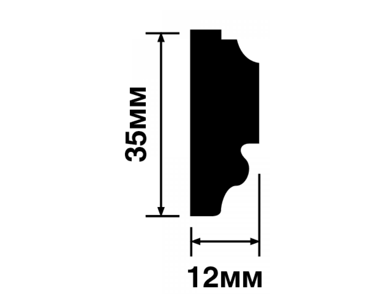 Молдинг D35V1
